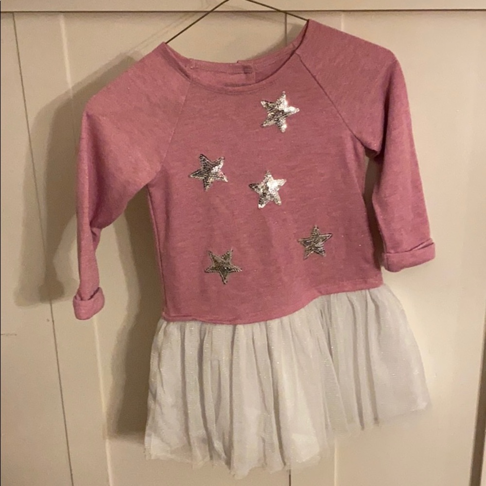 Pippa and Juli lavender sparkly sweater/dress
